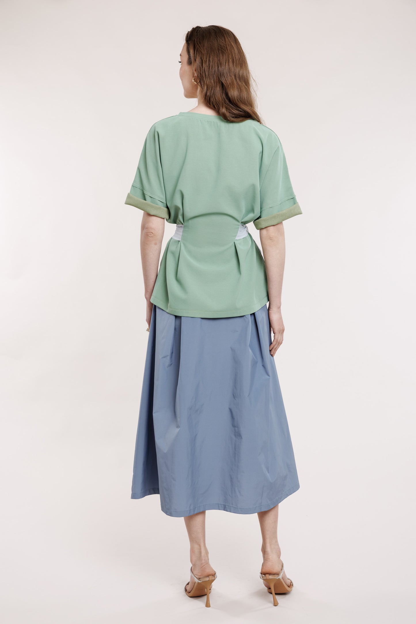 Zaļš oversize T krekls