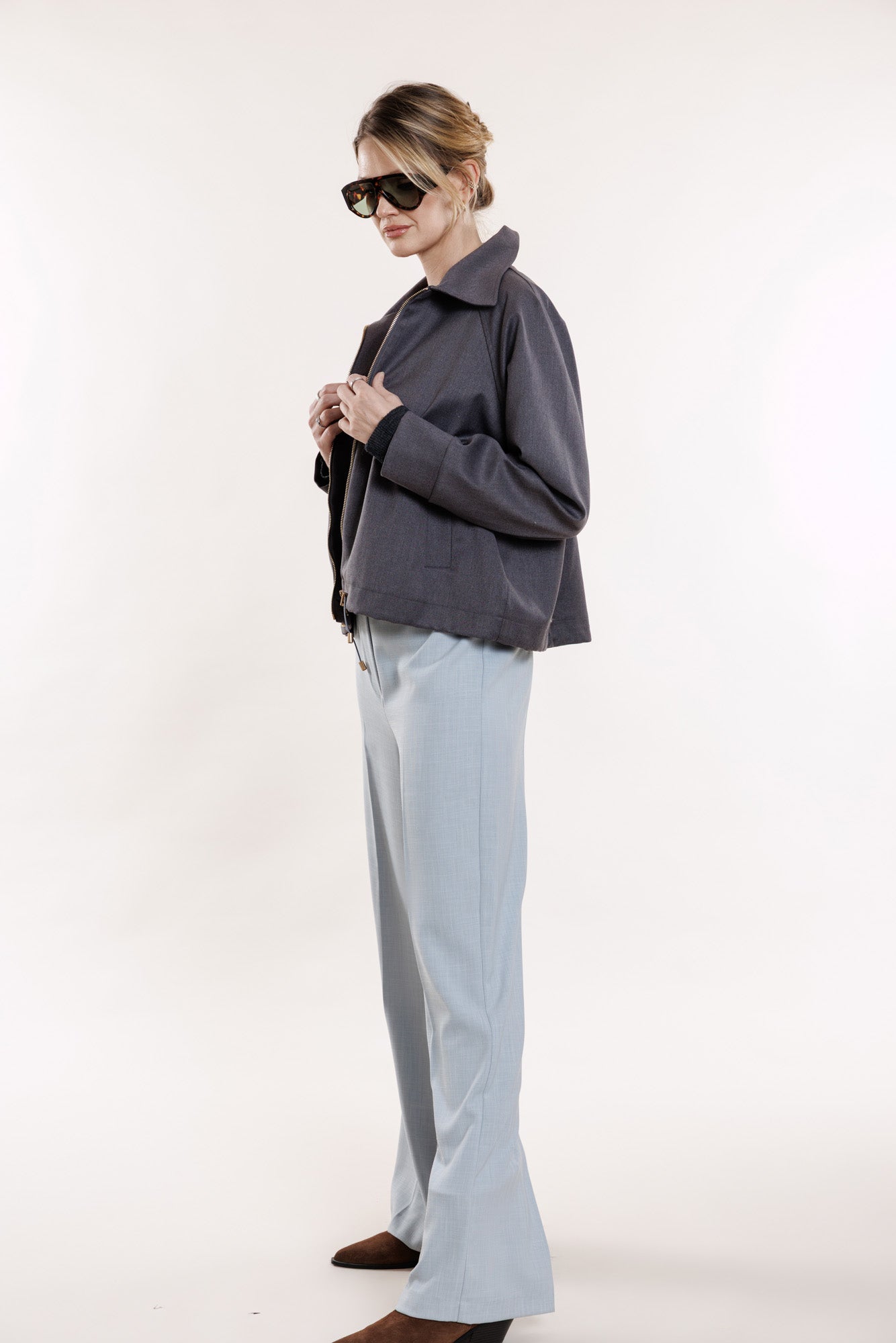 Klasiska auduma bombers