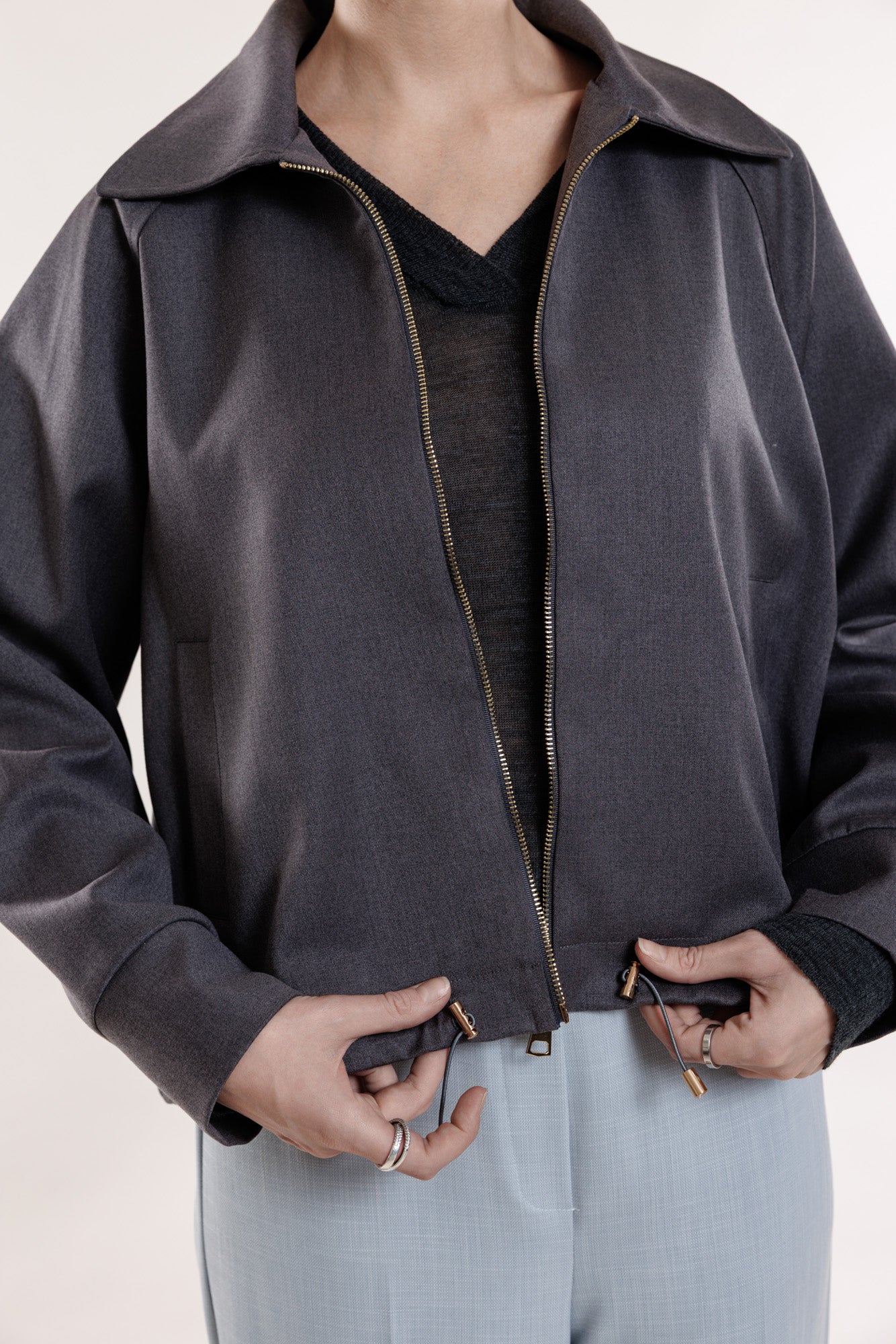 Klasiska auduma bombers