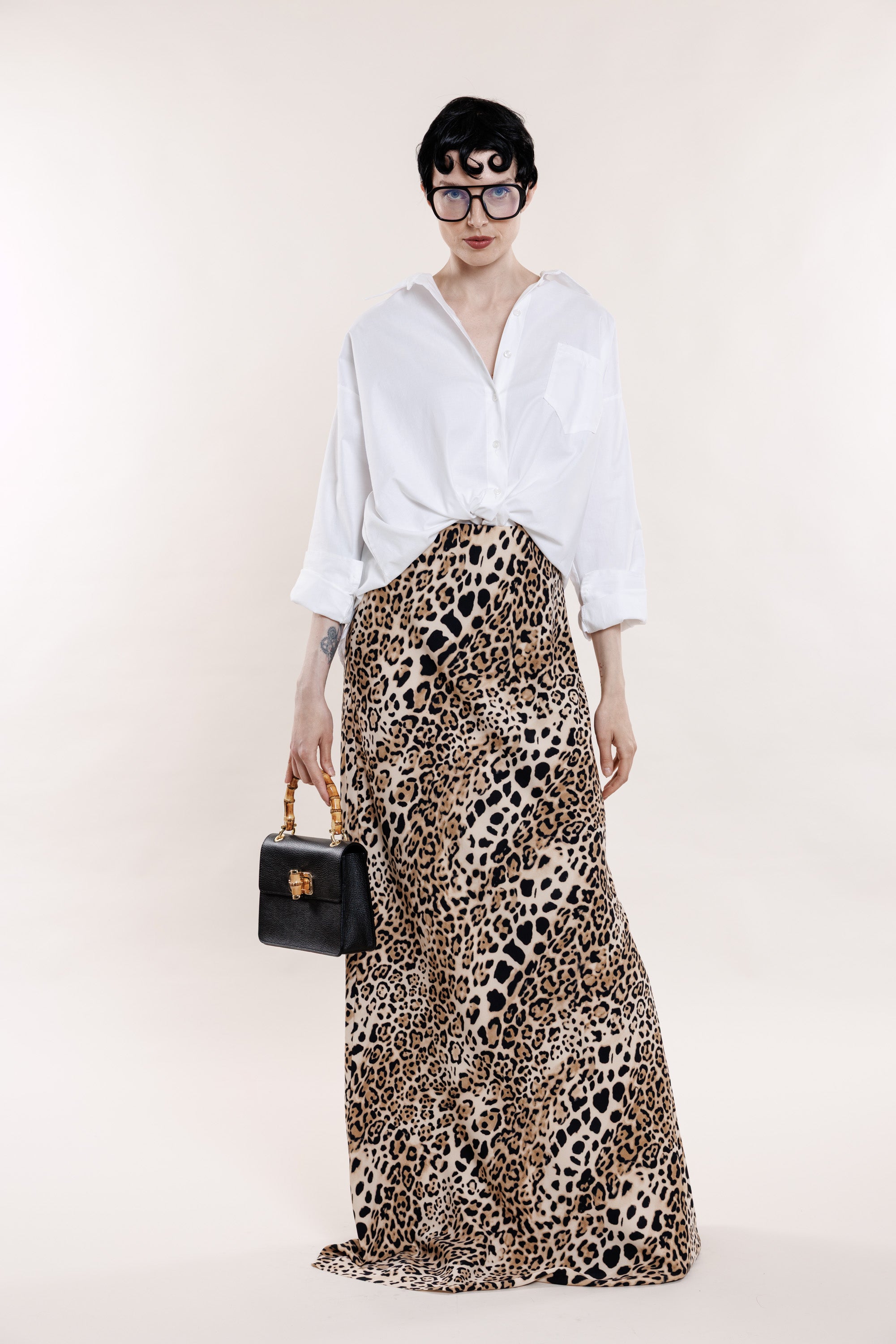 Slipa svārki ar oderi leoparda rakstā – altmaneavenue